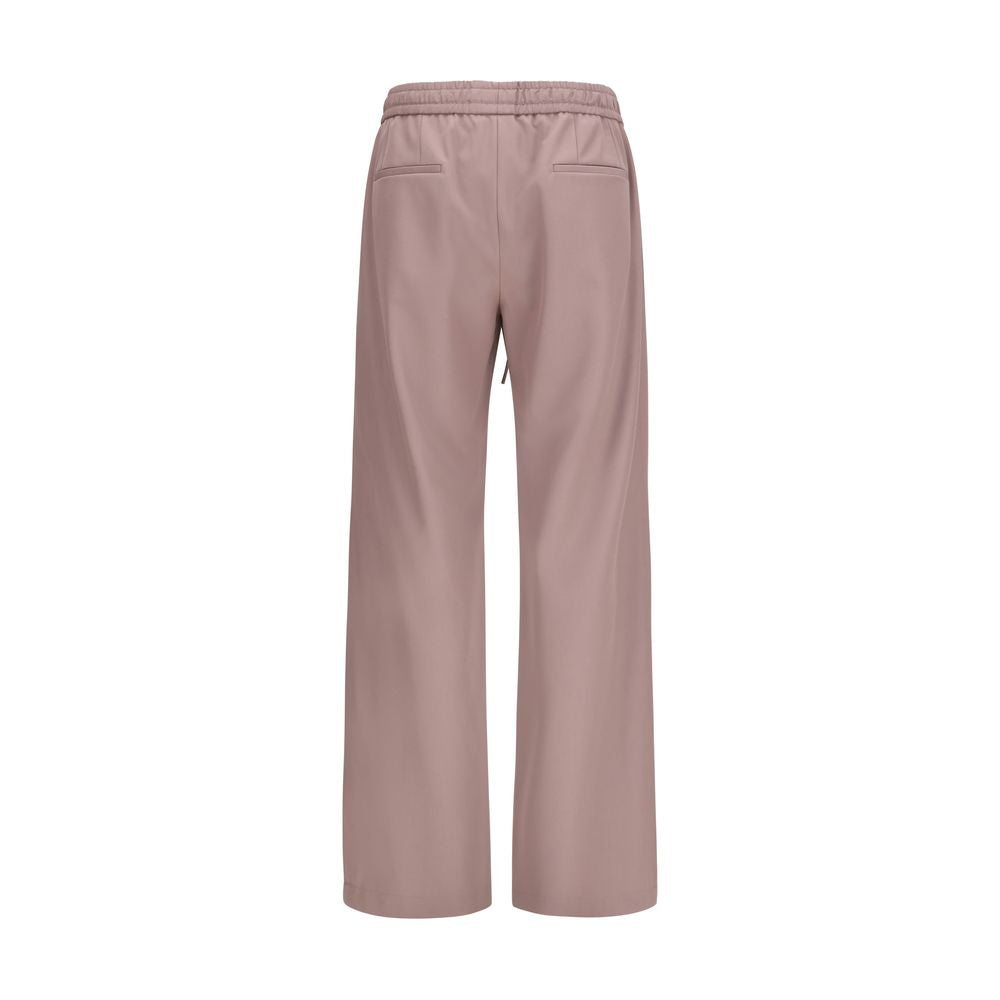 Dolce & Gabbana Brown Wool Oves Aries Joggers (Workout Pants) | Regal Royce