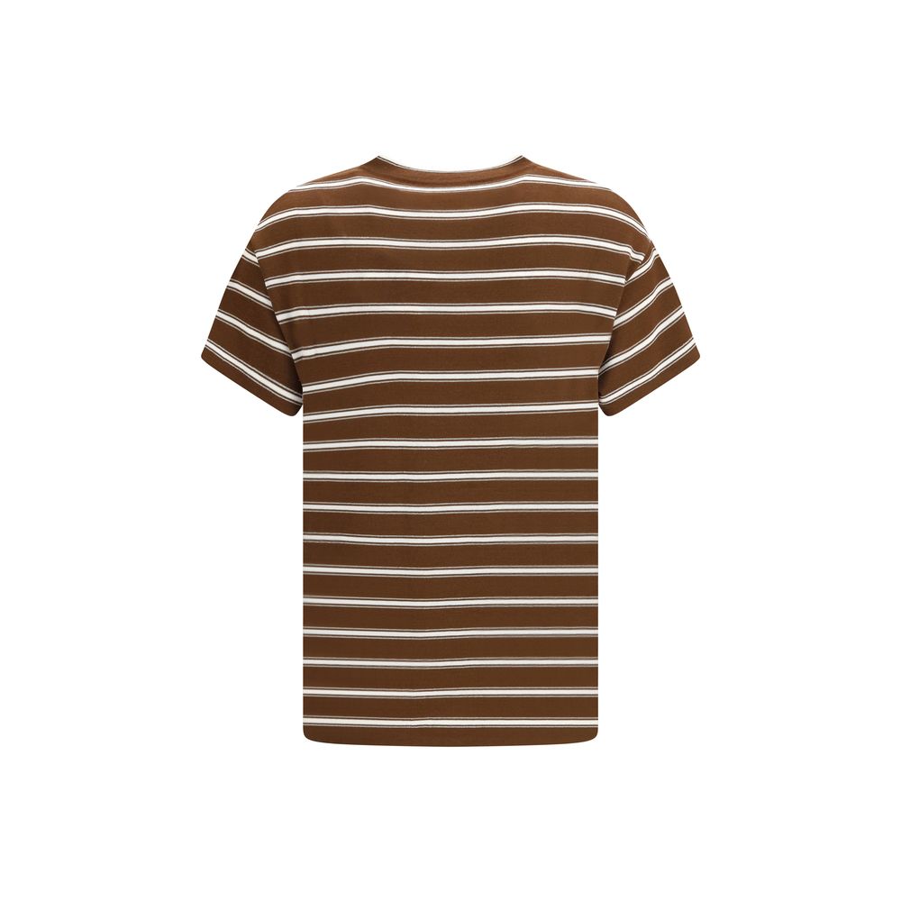 Brunello Cucinelli Beige Wool Oves Aries T-Shirt | Regal Royce