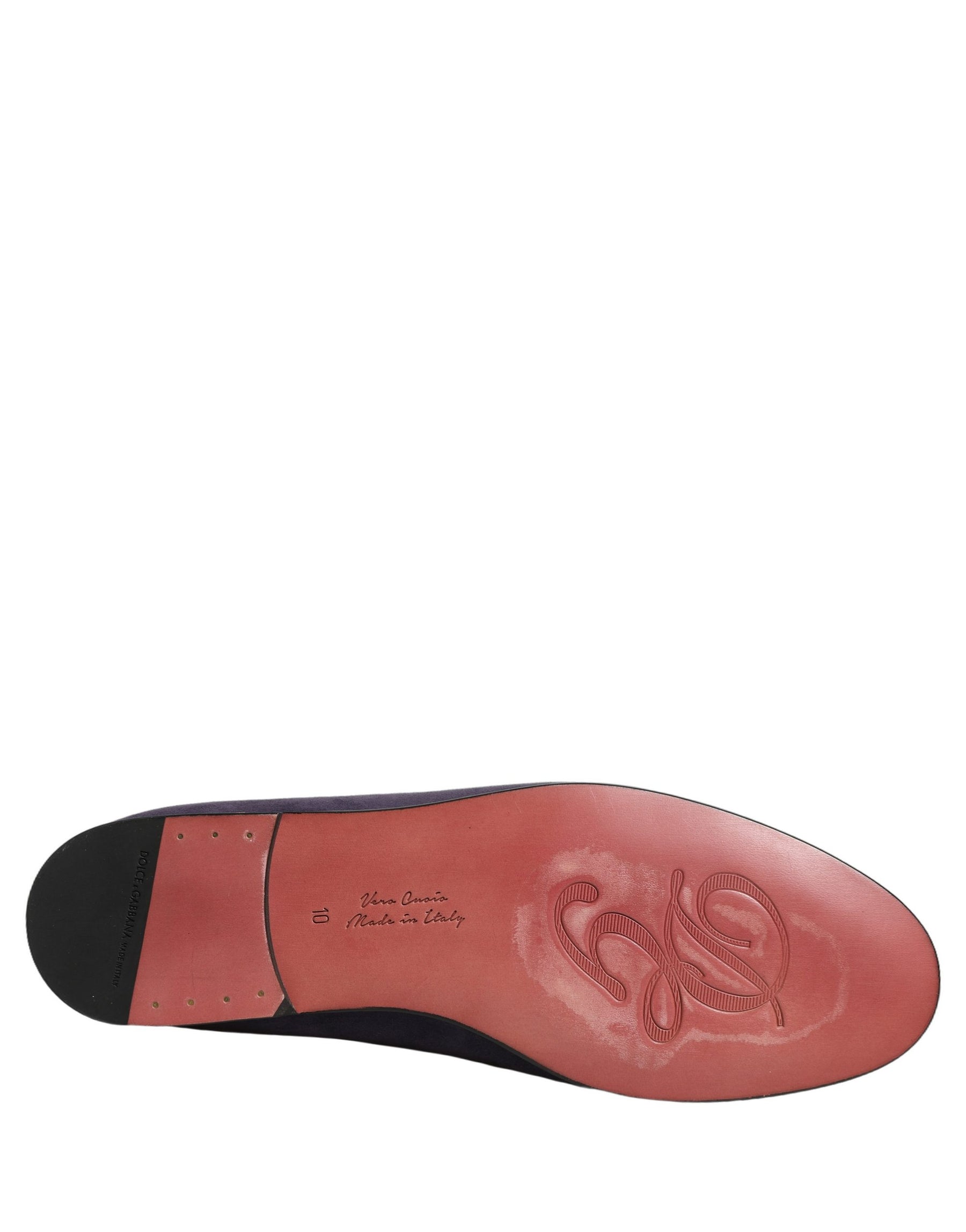 Dolce & Gabbana Violet Velvet Slip On Men Flats Loafers Shoes | Regal Royce