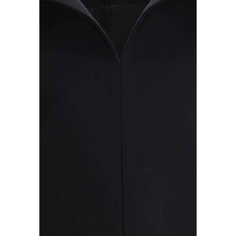 Balenciaga Black Wool Oves Aries Cocktail Dress | Regal Royce
