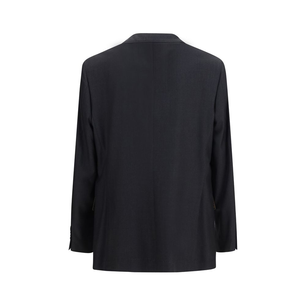 Brunello Cucinelli Black Wool Oves Aries Jacket | Regal Royce