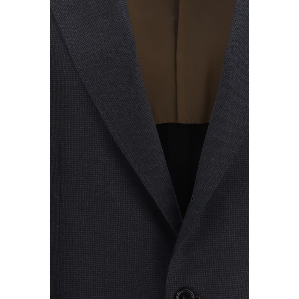 Brunello Cucinelli Black Wool Oves Aries Jacket | Regal Royce