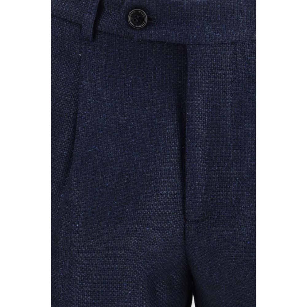 Brunello Cucinelli Blue Wool Oves Aries Two-Piece Suit | Regal Royce