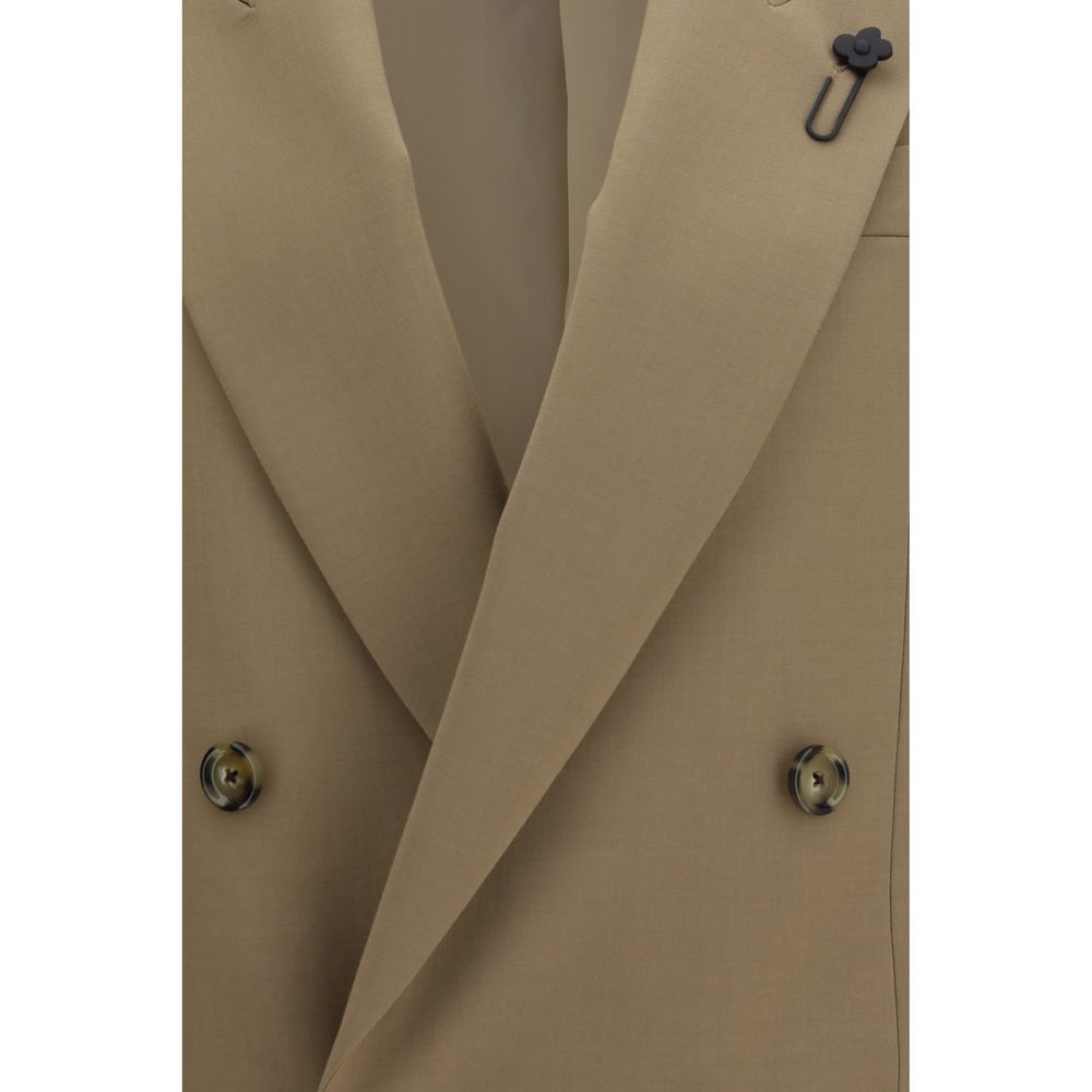Lardini Beige Wool Oves Aries Blazer | Regal Royce