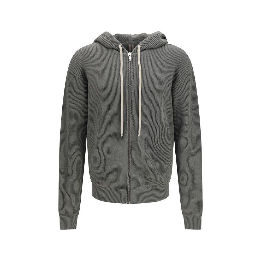 Rick Owens Bicolor Wool Oves Aries Hoodie | Regal Royce