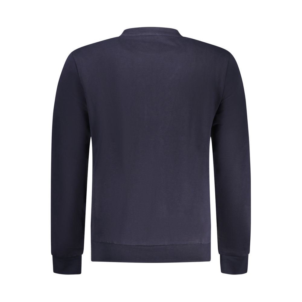 Napapijri Blue Cotton Men Sweater | Regal Royce
