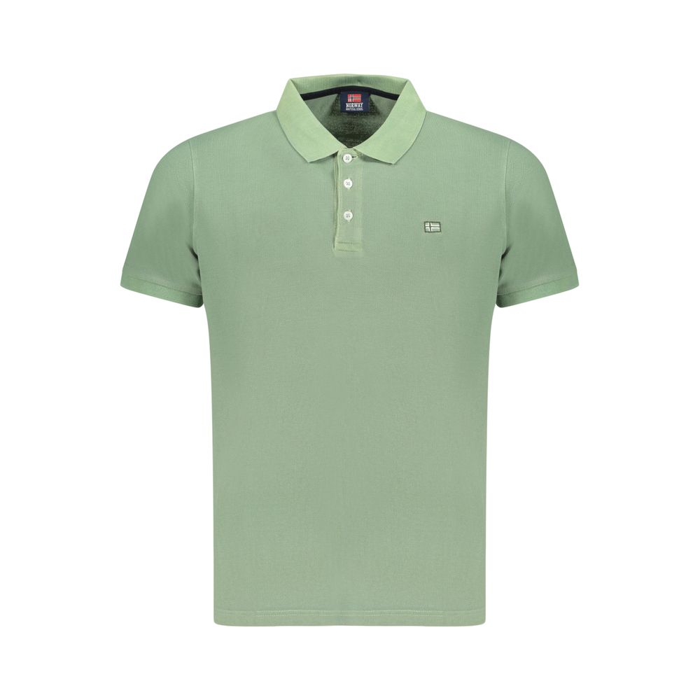 Norway 1963 Verde Cotton Men's Polo | Regal Royce