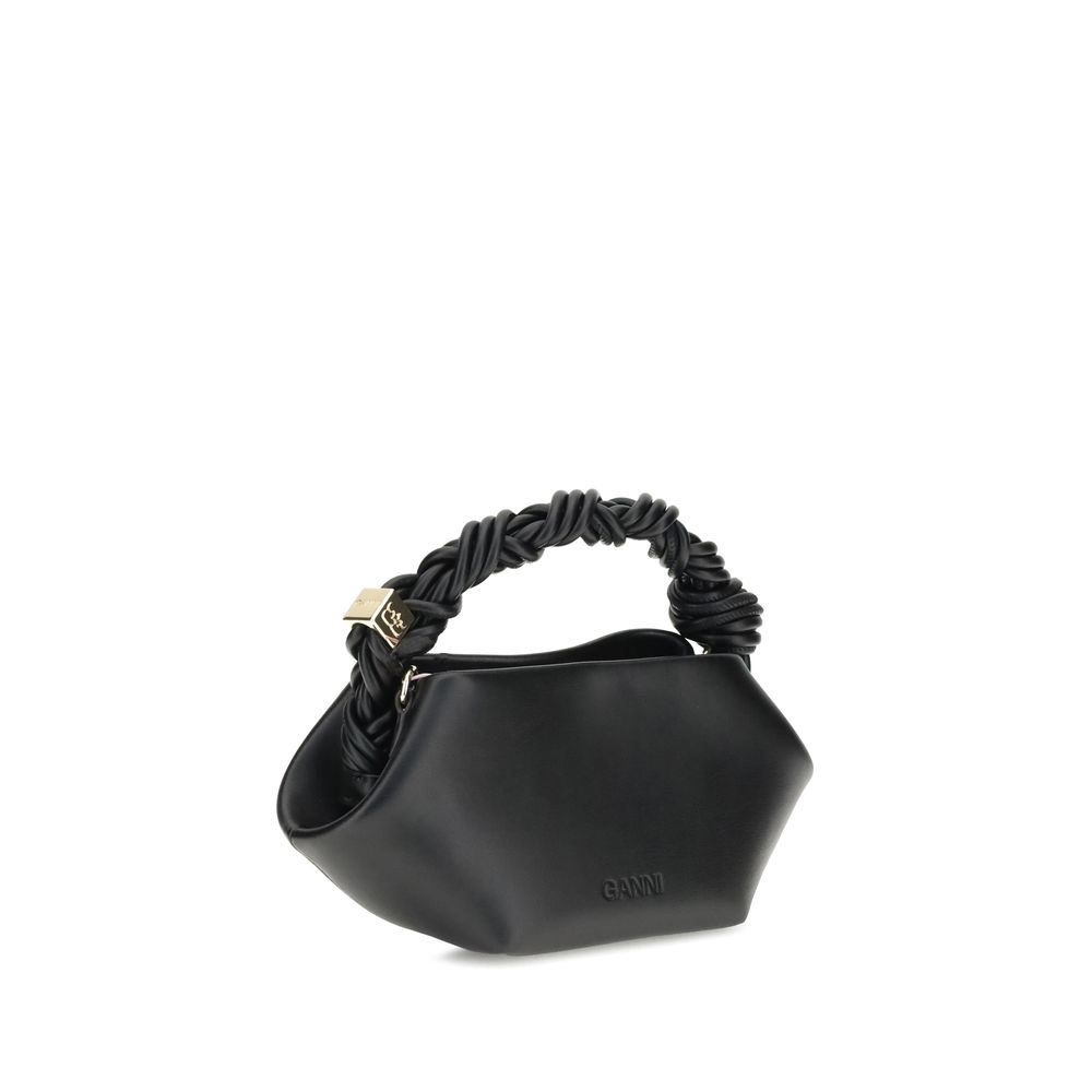Ganni Black Leather Shoulder Bag | Regal Royce