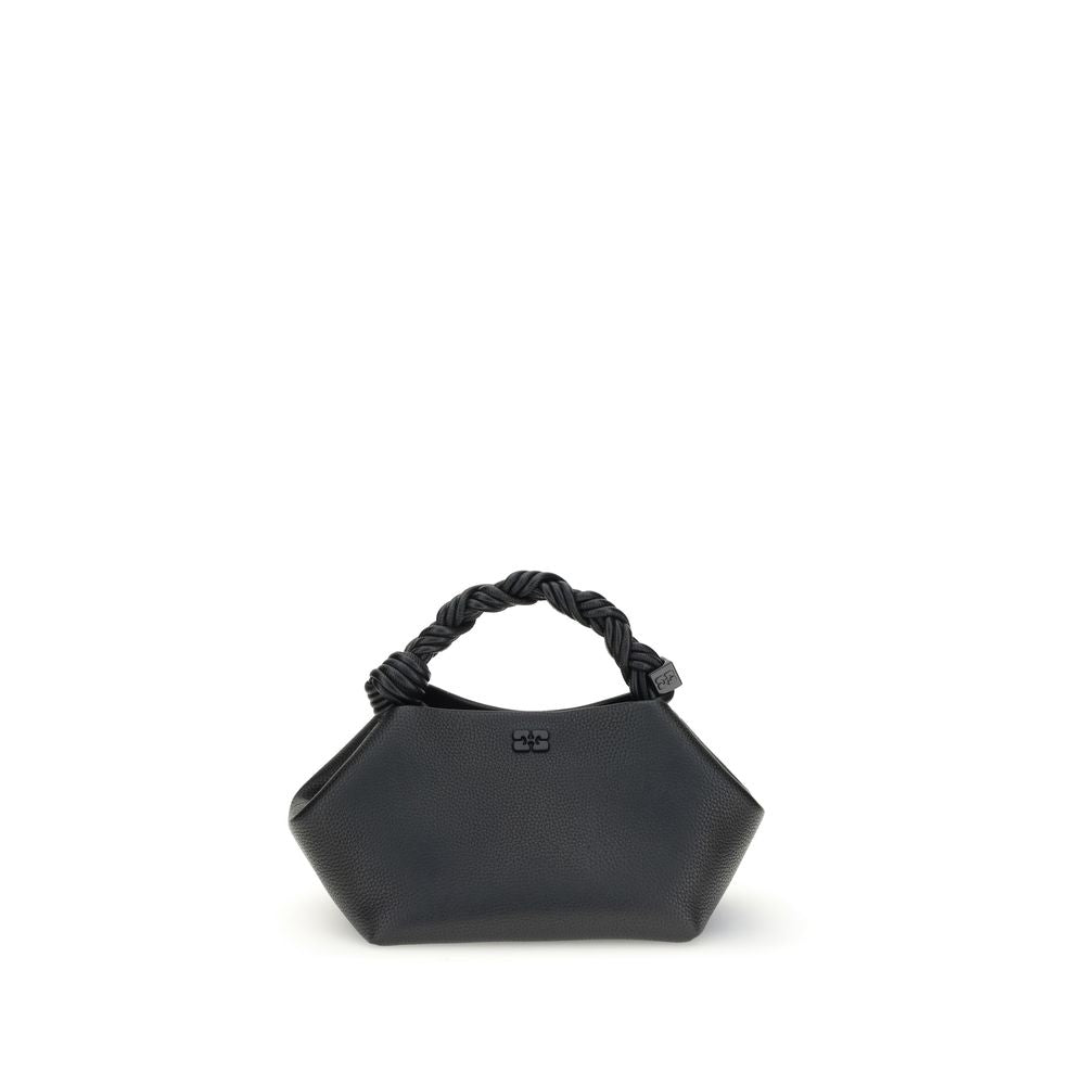 Ganni Black Recycled Polyester Handbag | Regal Royce