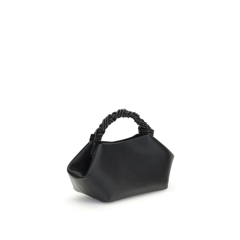 Ganni Black Recycled Polyester Handbag | Regal Royce