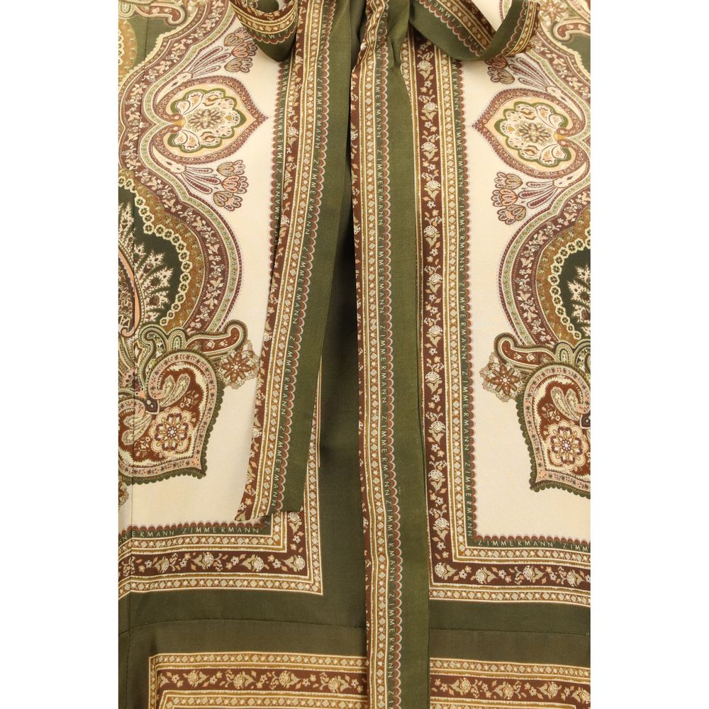 Zimmermann Multicolor Silk Casual Dress | Regal Royce