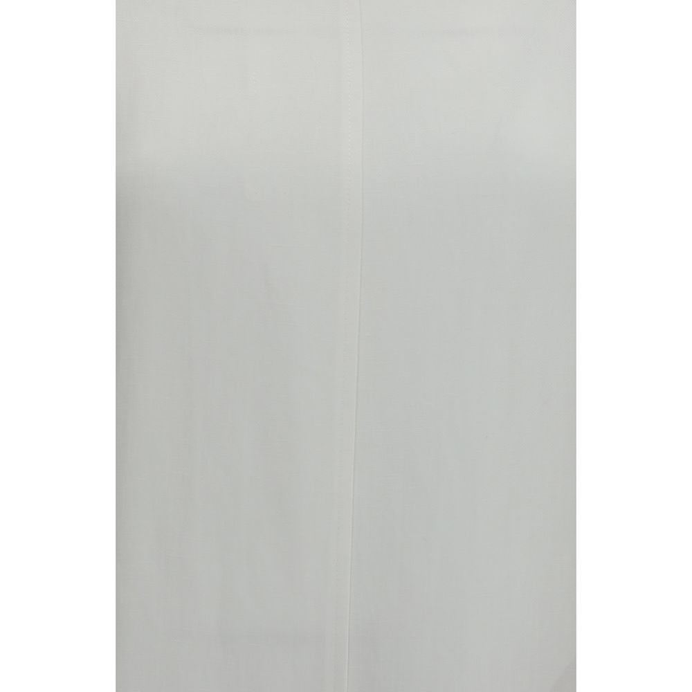 Brunello Cucinelli White Viscose Casual Dress | Regal Royce