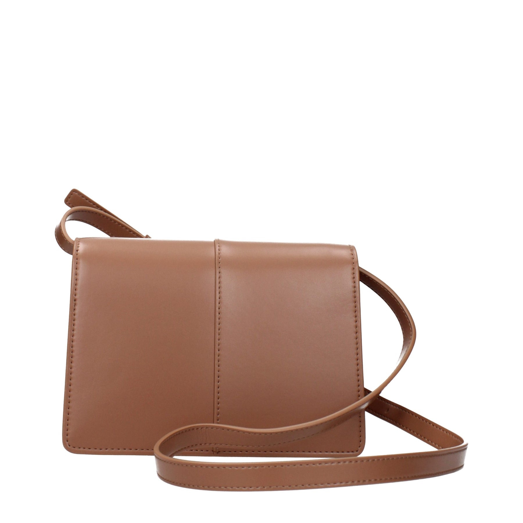 Karl Lagerfeld Brown Polyethylene Crossbody Bag | Regal Royce