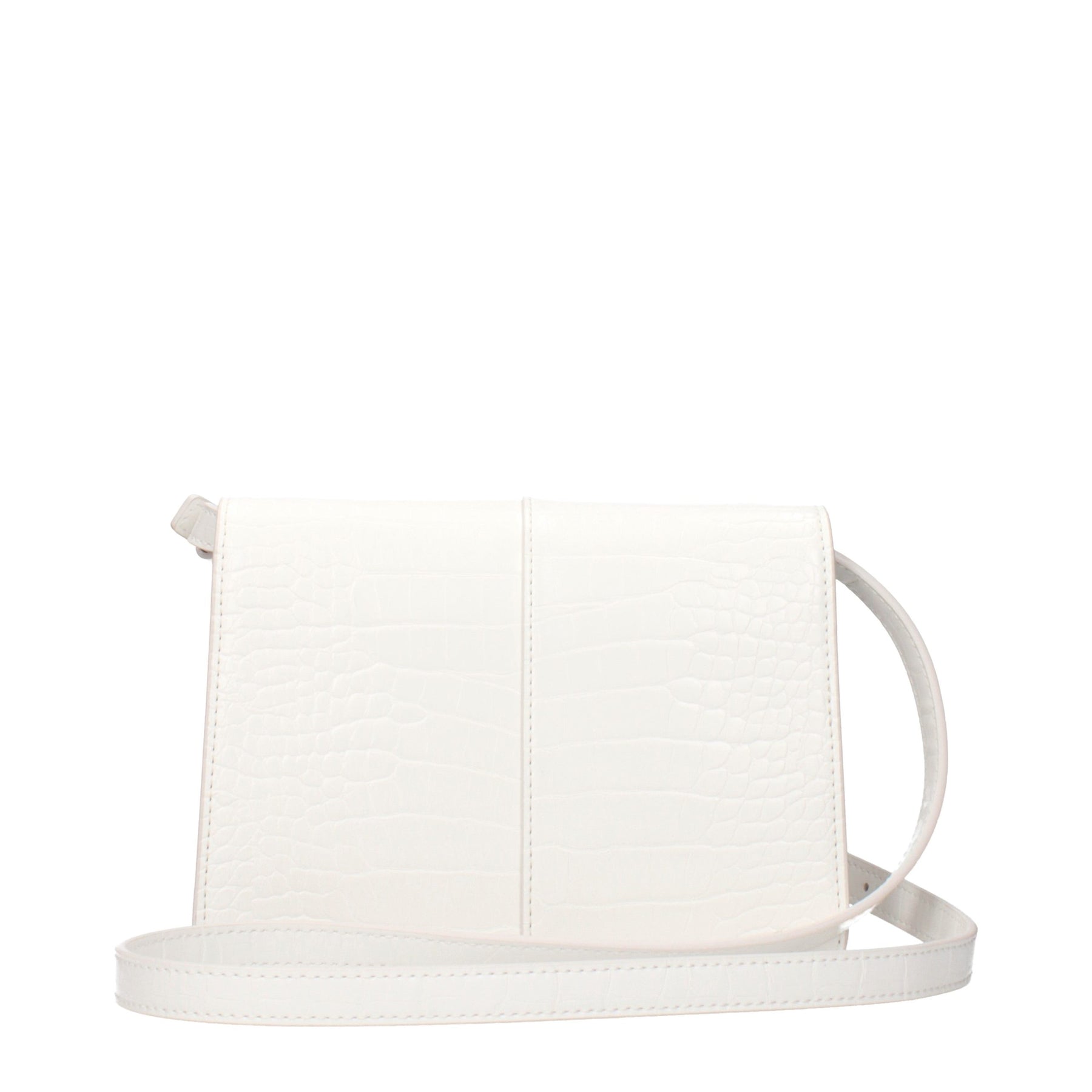 Karl Lagerfeld White Polyethylene Crossbody Bag | Regal Royce