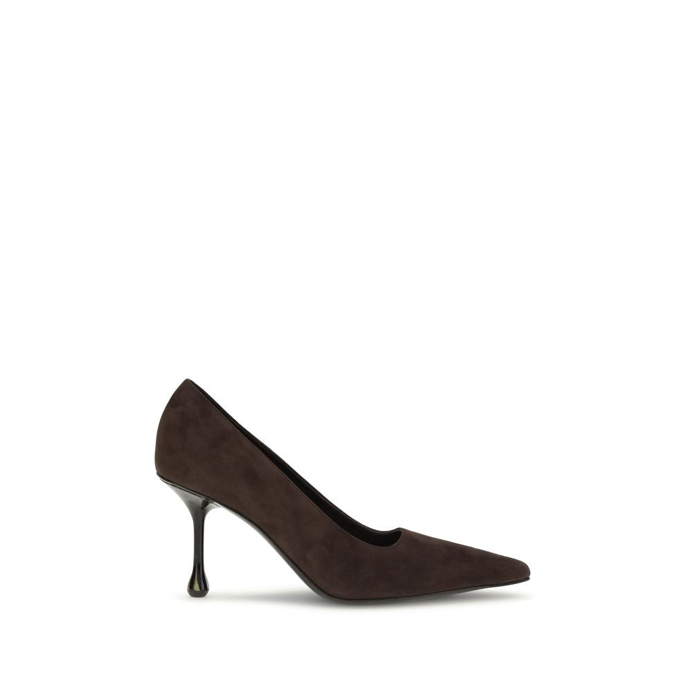 Jimmy Choo Brown Leather High Heel Pumps | Regal Royce