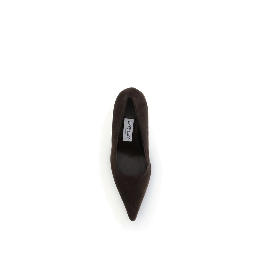 Jimmy Choo Brown Leather High Heel Pumps | Regal Royce