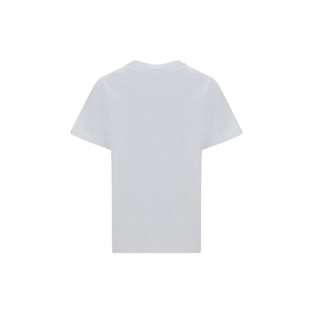 Ganni White Cotton T-Shirt | Regal Royce