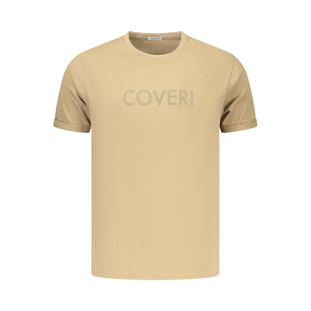 Coveri Moving Brown Cotton Men's Shirt | Regal Royce