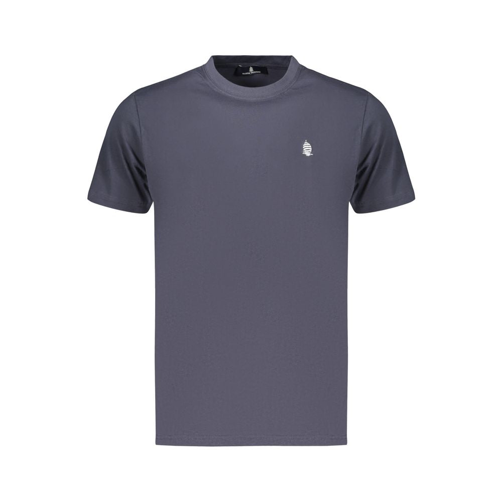 Marina Yachting Blue Cotton Men's T-Shirt | Regal Royce
