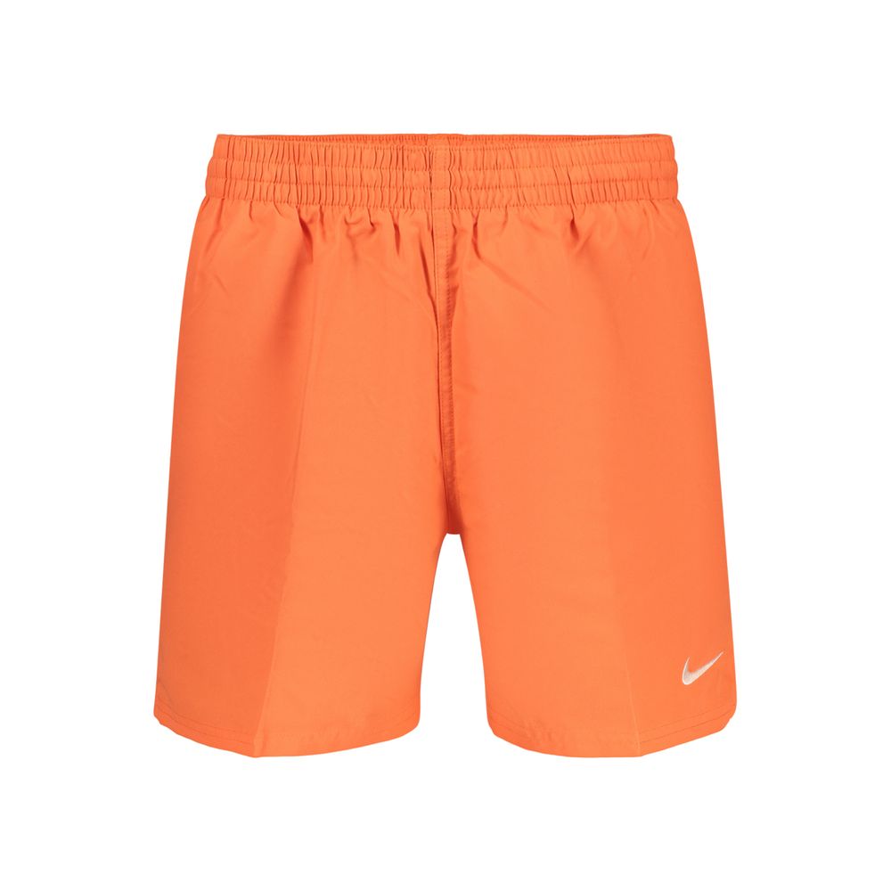 Nike Orange Polyester Men's Swimwear Shorts | Regal Royce