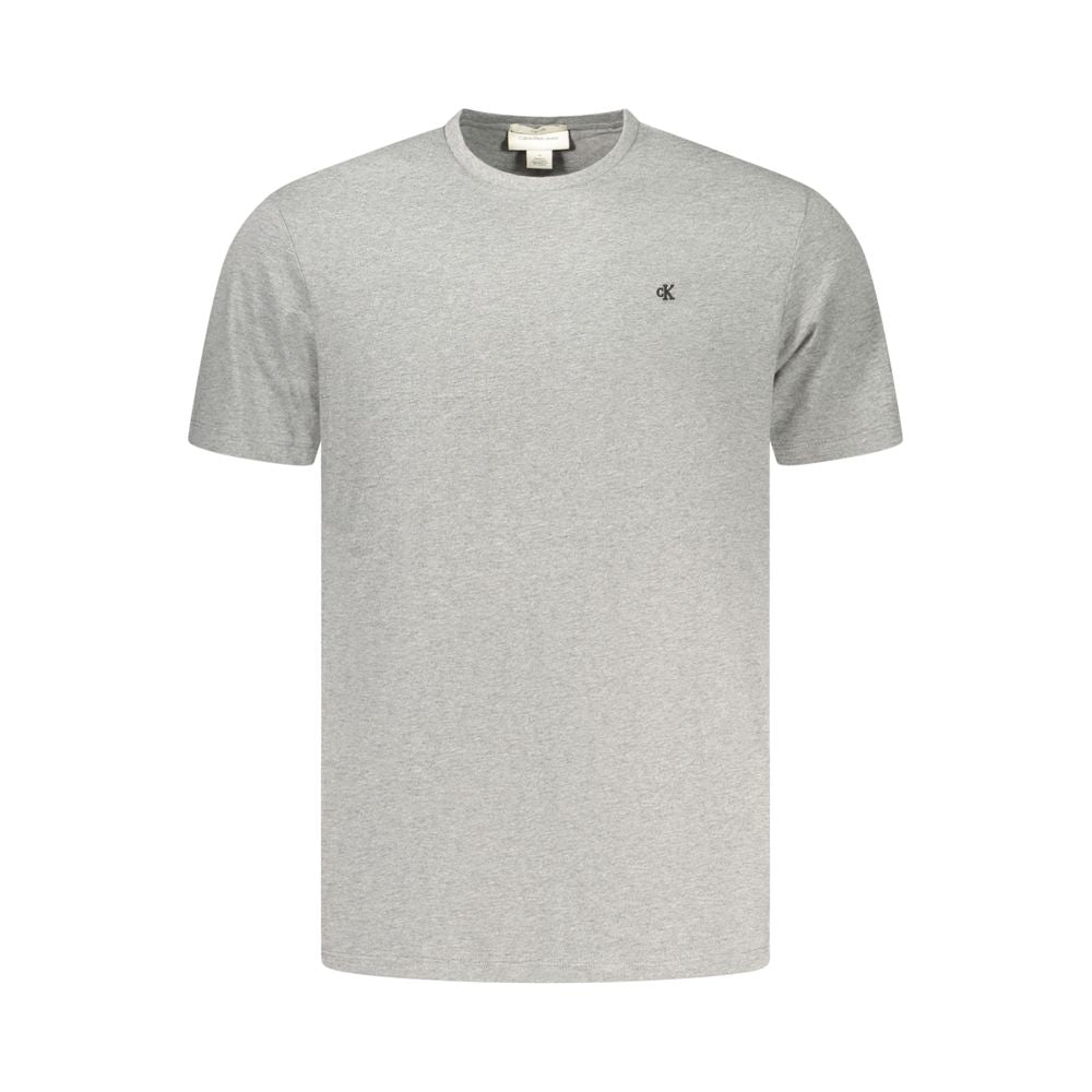 Calvin Klein Gray Cotton Men's T-Shirt | Regal Royce
