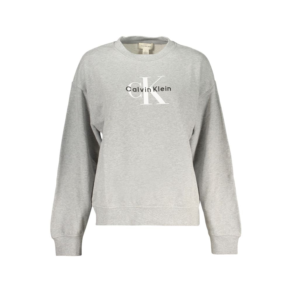 Calvin Klein Gray Cotton Women's Sweatshirt | Regal Royce