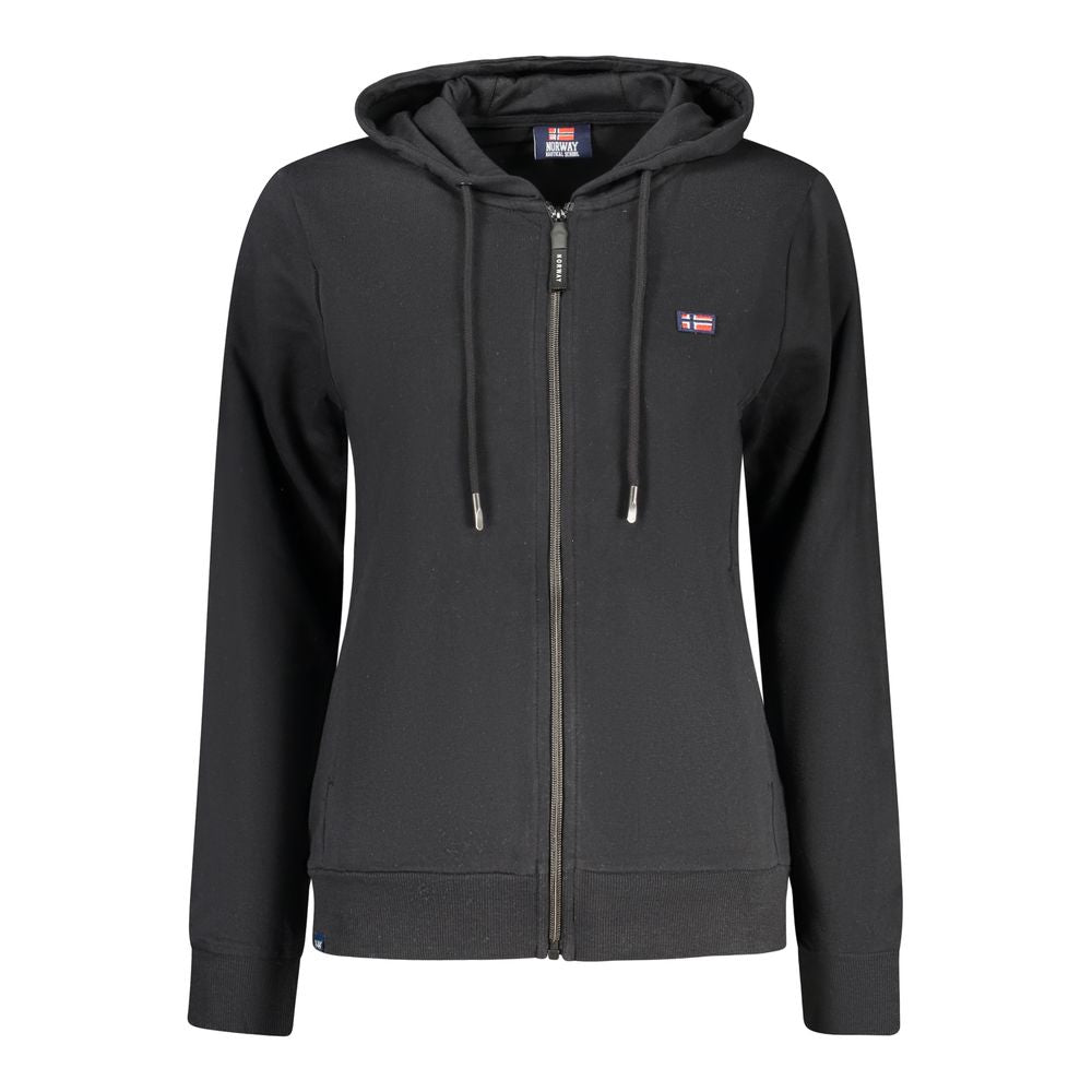 Norway 1963 Black Cotton Women's Sweatshirt | Regal Royce