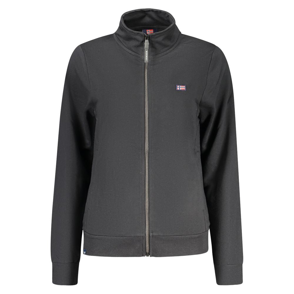 Norway 1963 Black Cotton Women's Sweatshirt | Regal Royce