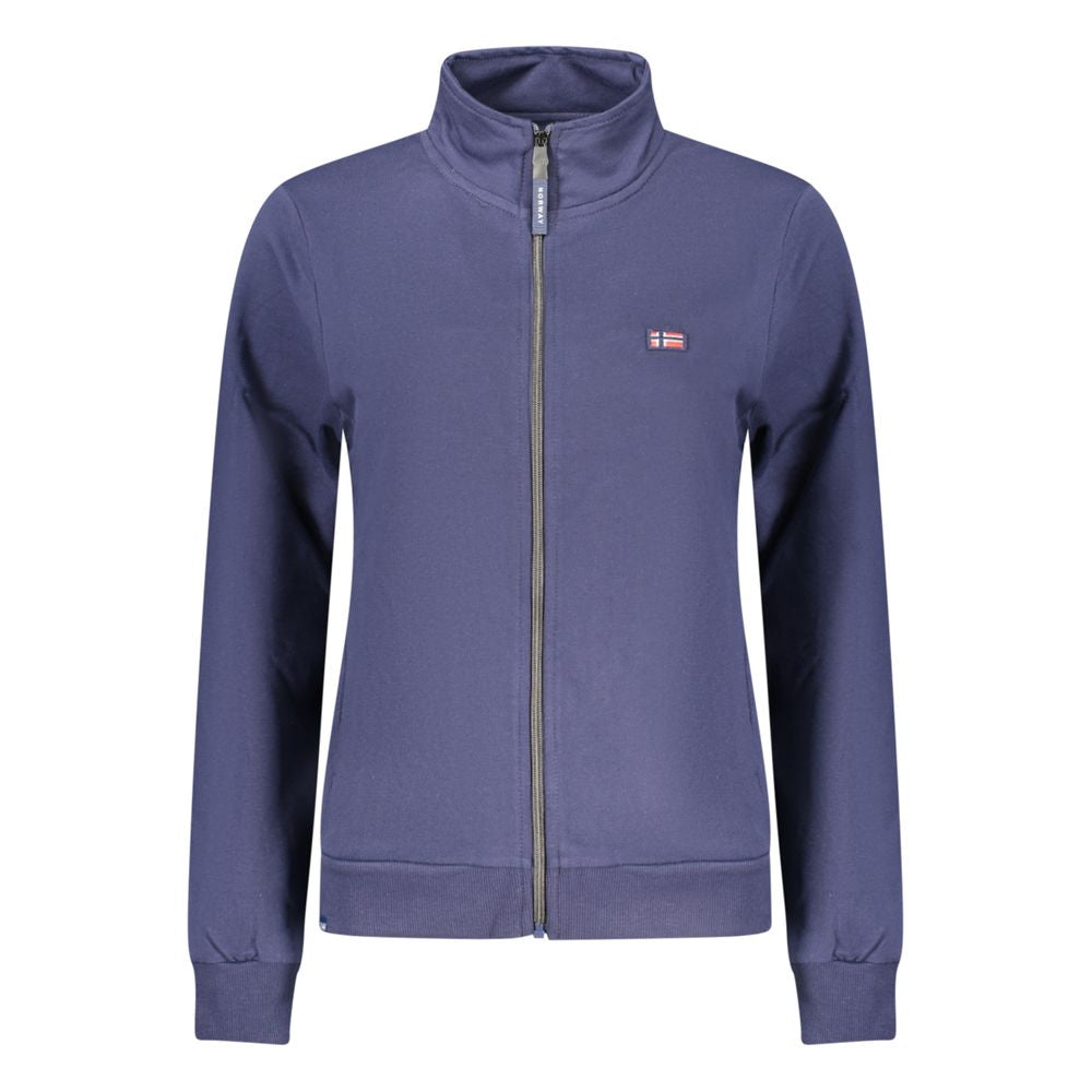 Norway 1963 Blue Cotton Women Sweatshirt | Regal Royce