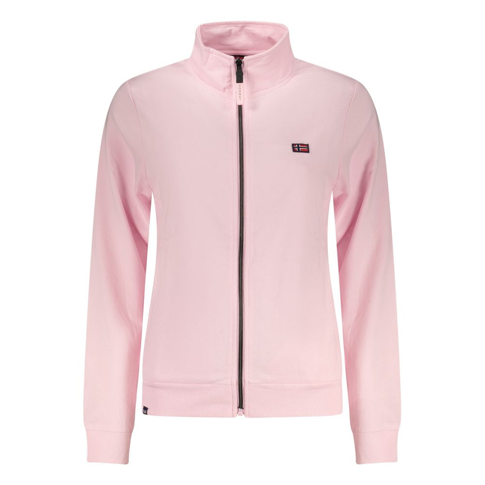 Norway 1963 Pink Cotton Women Sweatshirt | Regal Royce