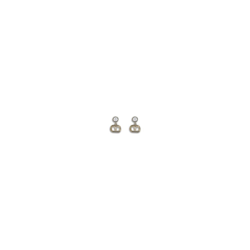 Valentino Garavani Gold Metal Earrings | Regal Royce