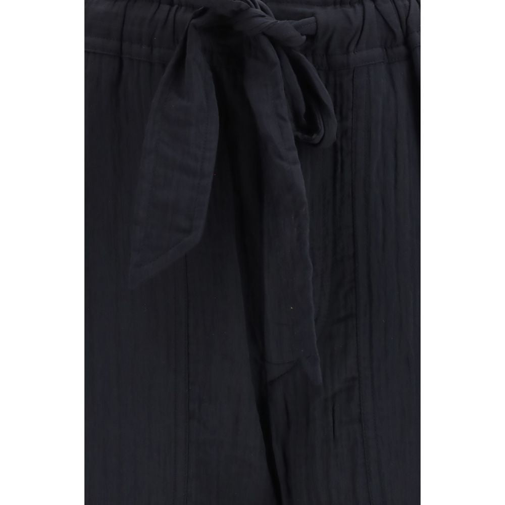 Marant Etoile Black Viscose Casual Pants | Regal Royce