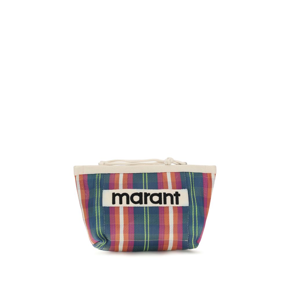 Isabel Marant Multicolor Nylon Clutch Bag | Regal Royce