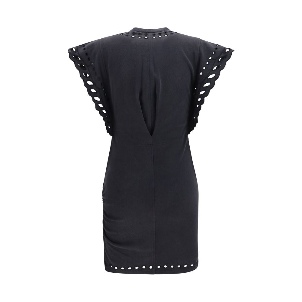 Marant Etoile Black Cotton Casual Dress | Regal Royce