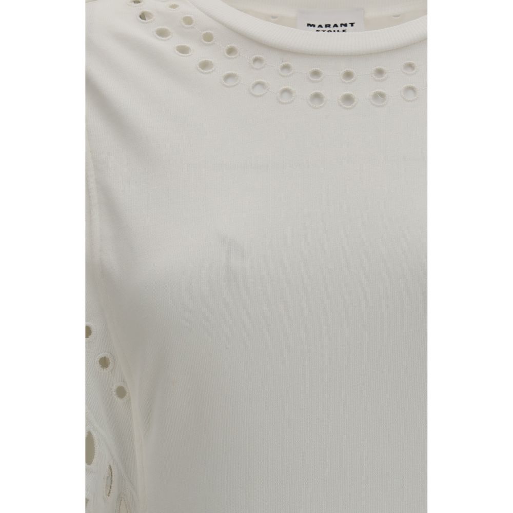 Marant Etoile White Cotton Casual Dress | Regal Royce
