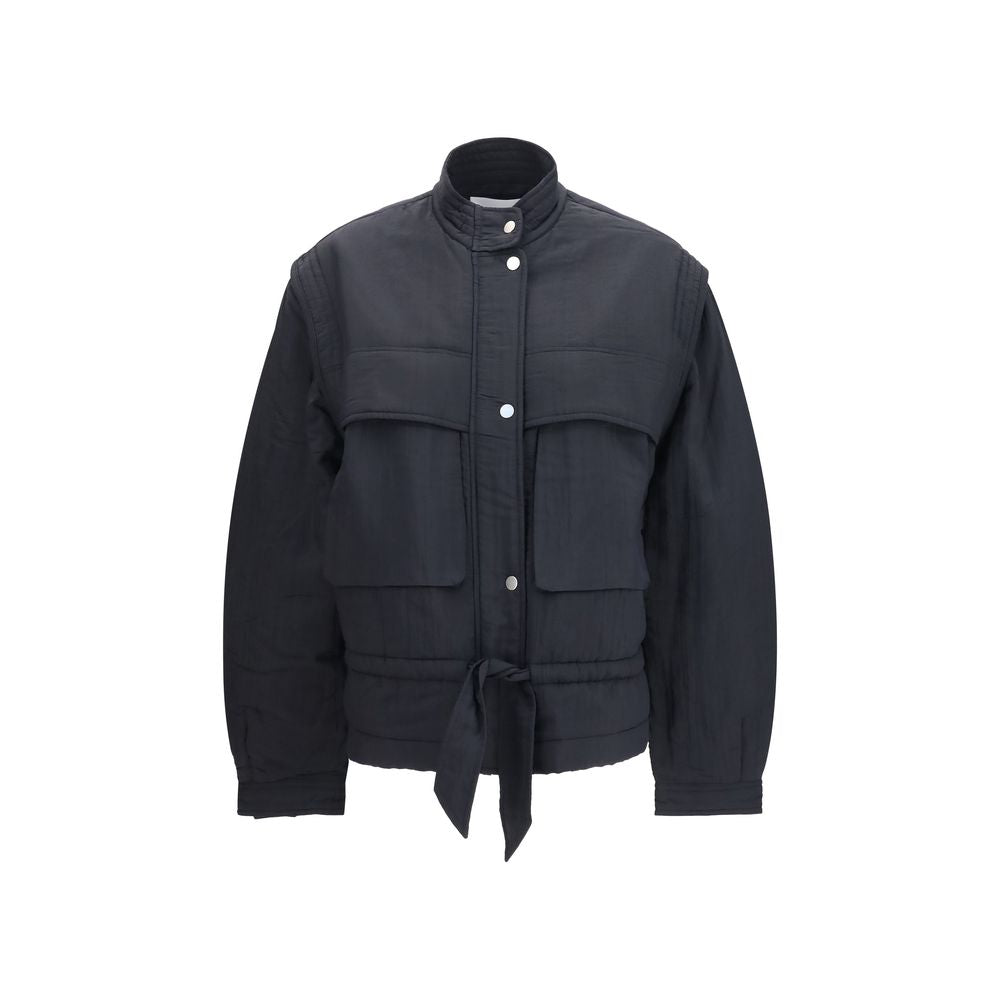 Marant Etoile Black Modal Full-Length Jacket | Regal Royce