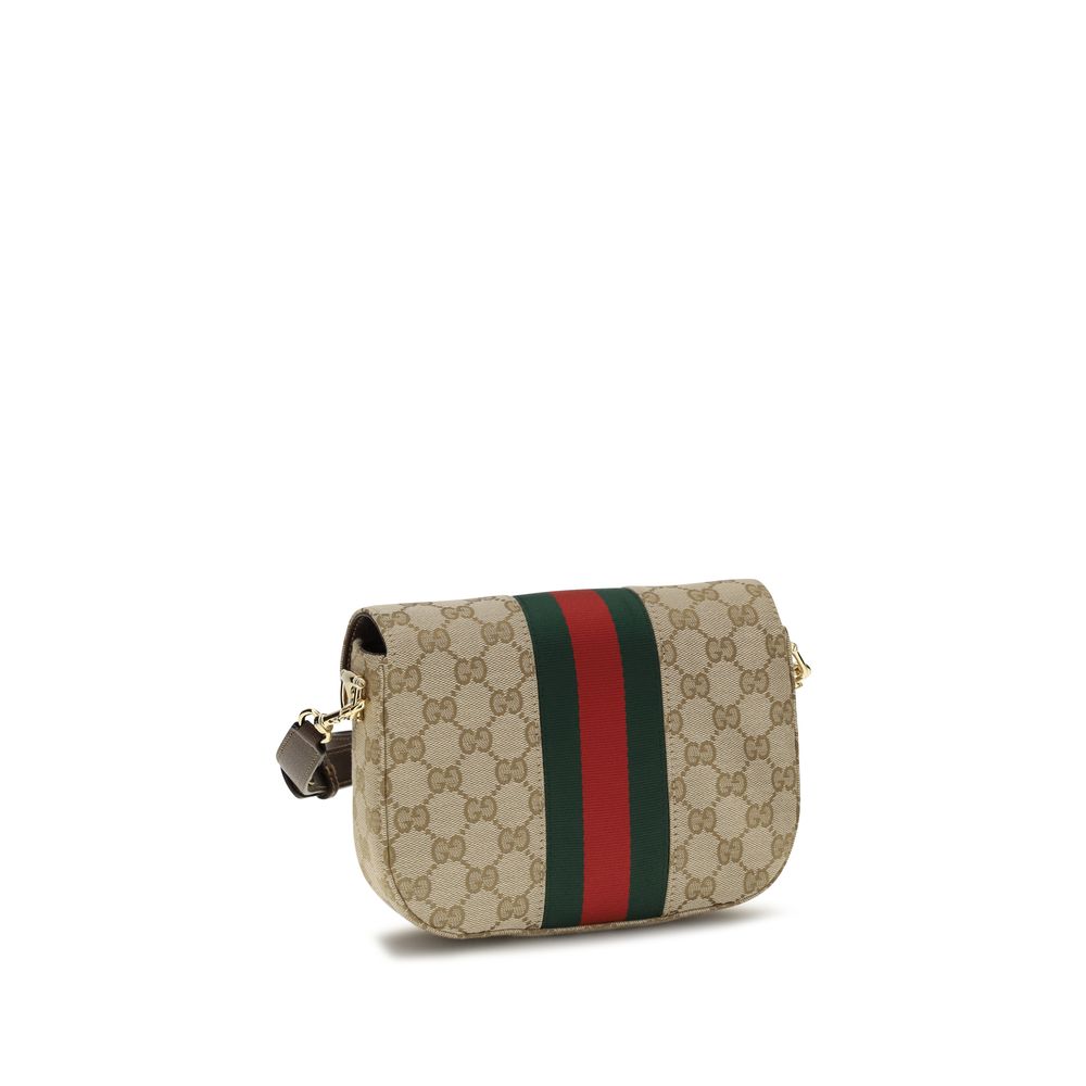 Gucci Beige Fabric Shoulder Bag | Regal Royce