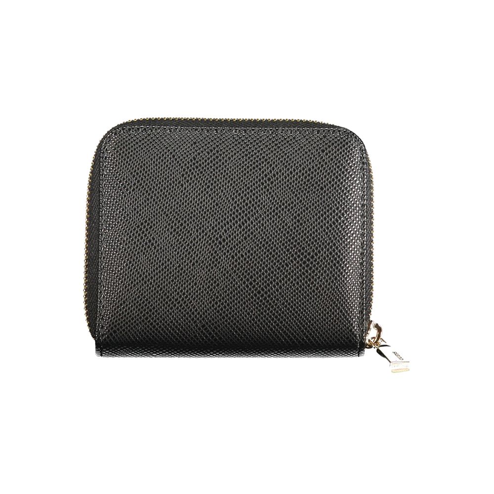 Guess Jeans Nero Poliuretano Women Wallet | Regal Royce