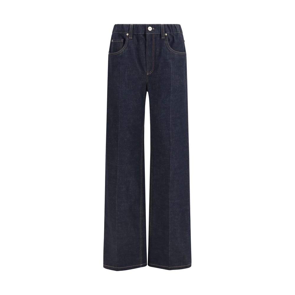 Brunello Cucinelli Blue Cotton Jeans Denim | Regal Royce