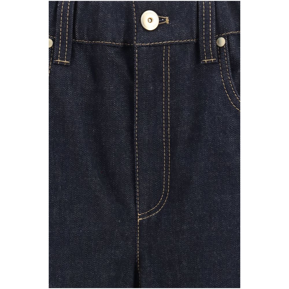 Brunello Cucinelli Blue Cotton Jeans Denim | Regal Royce