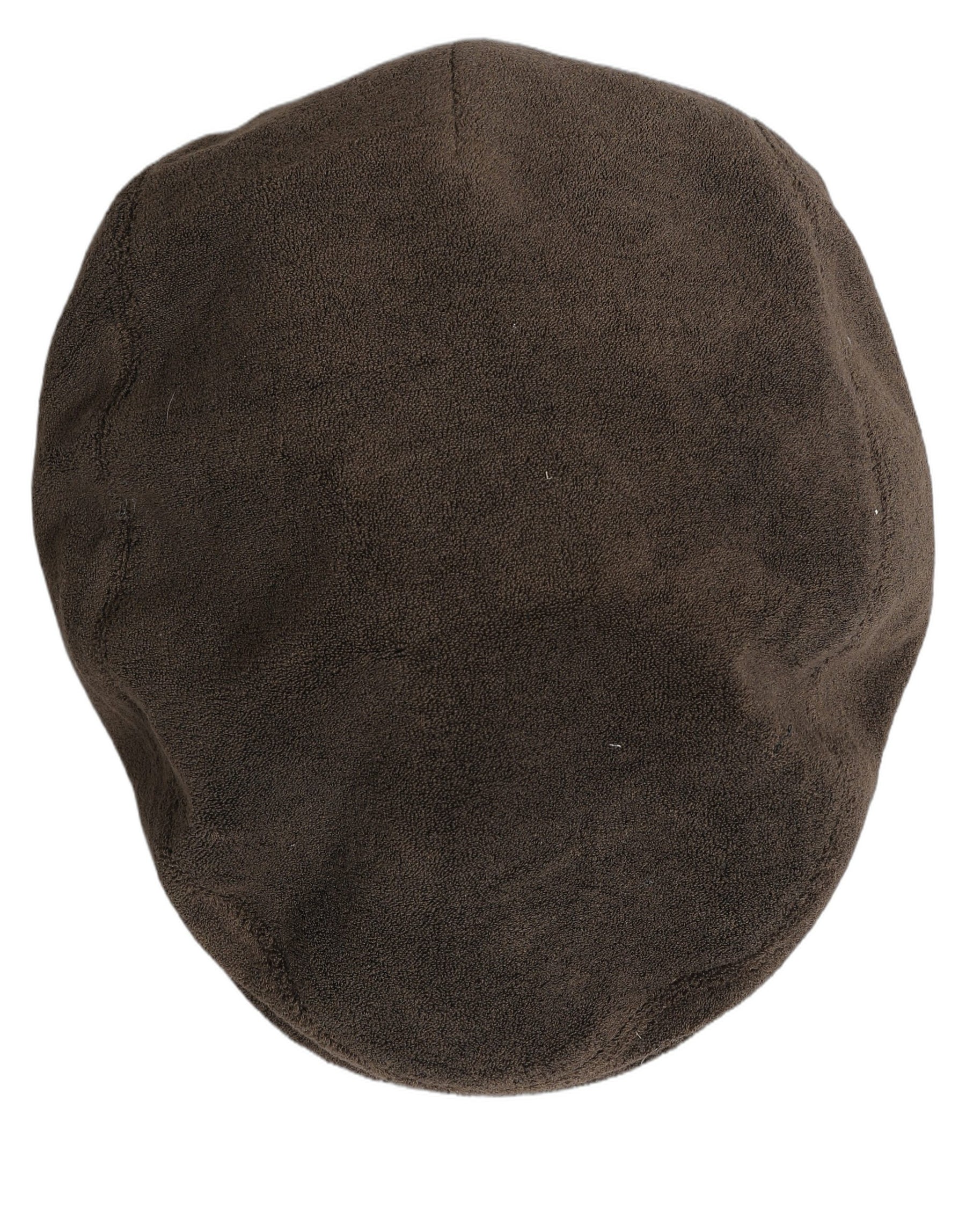Dolce & Gabbana Men Brown Cotton Newsboy Cloth Capello Hat | Regal Royce