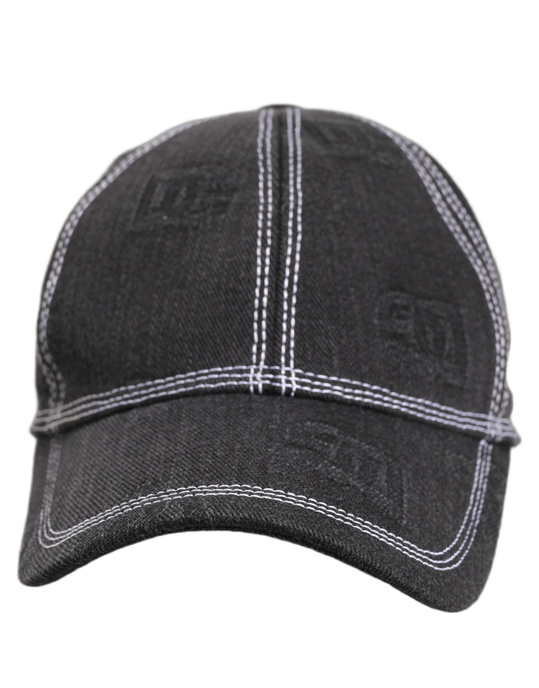 Dolce & Gabbana Men Black Cotton 6 Panel Baseball Capello Hat | Regal Royce