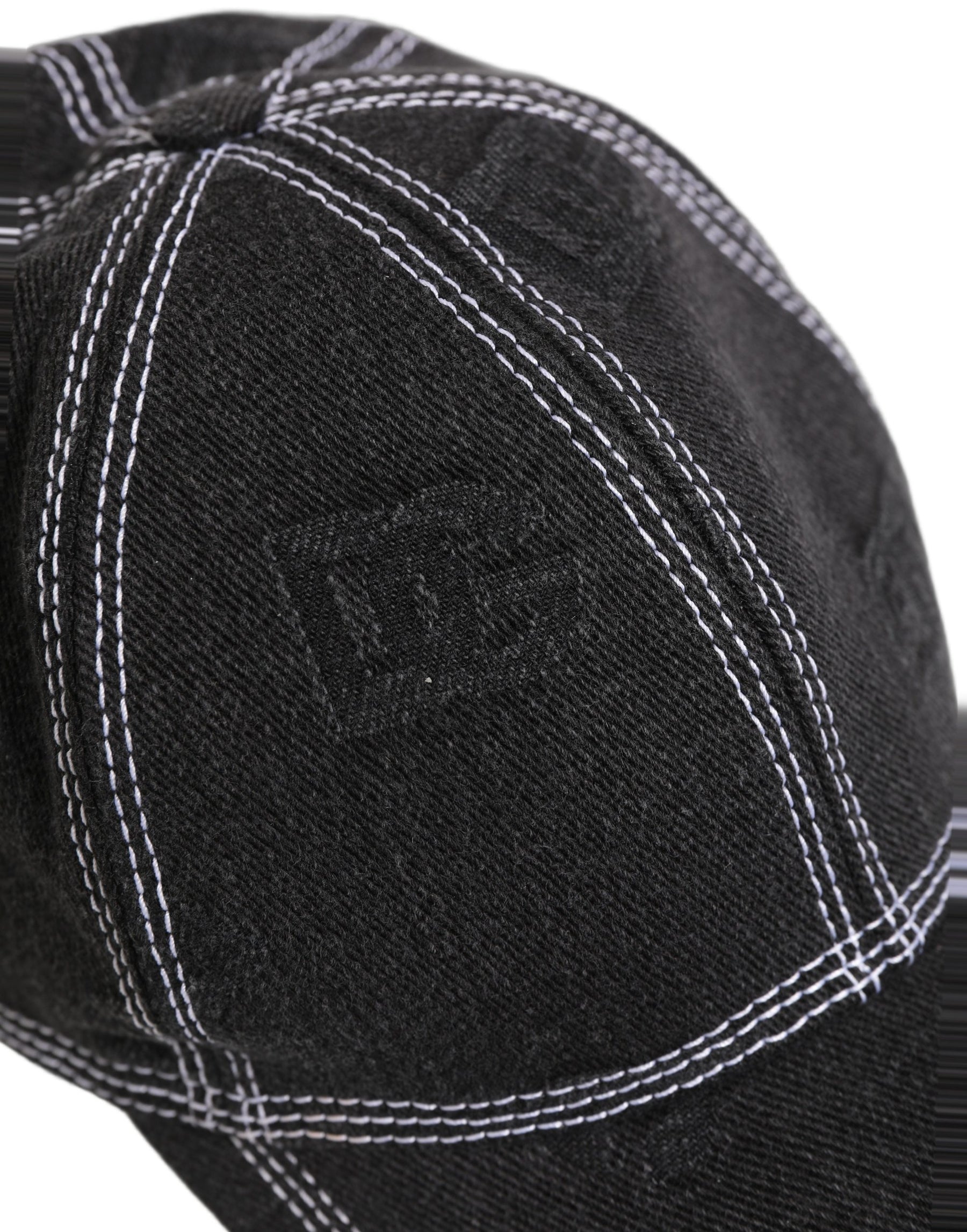 Dolce & Gabbana Men Black Cotton 6 Panel Baseball Capello Hat | Regal Royce