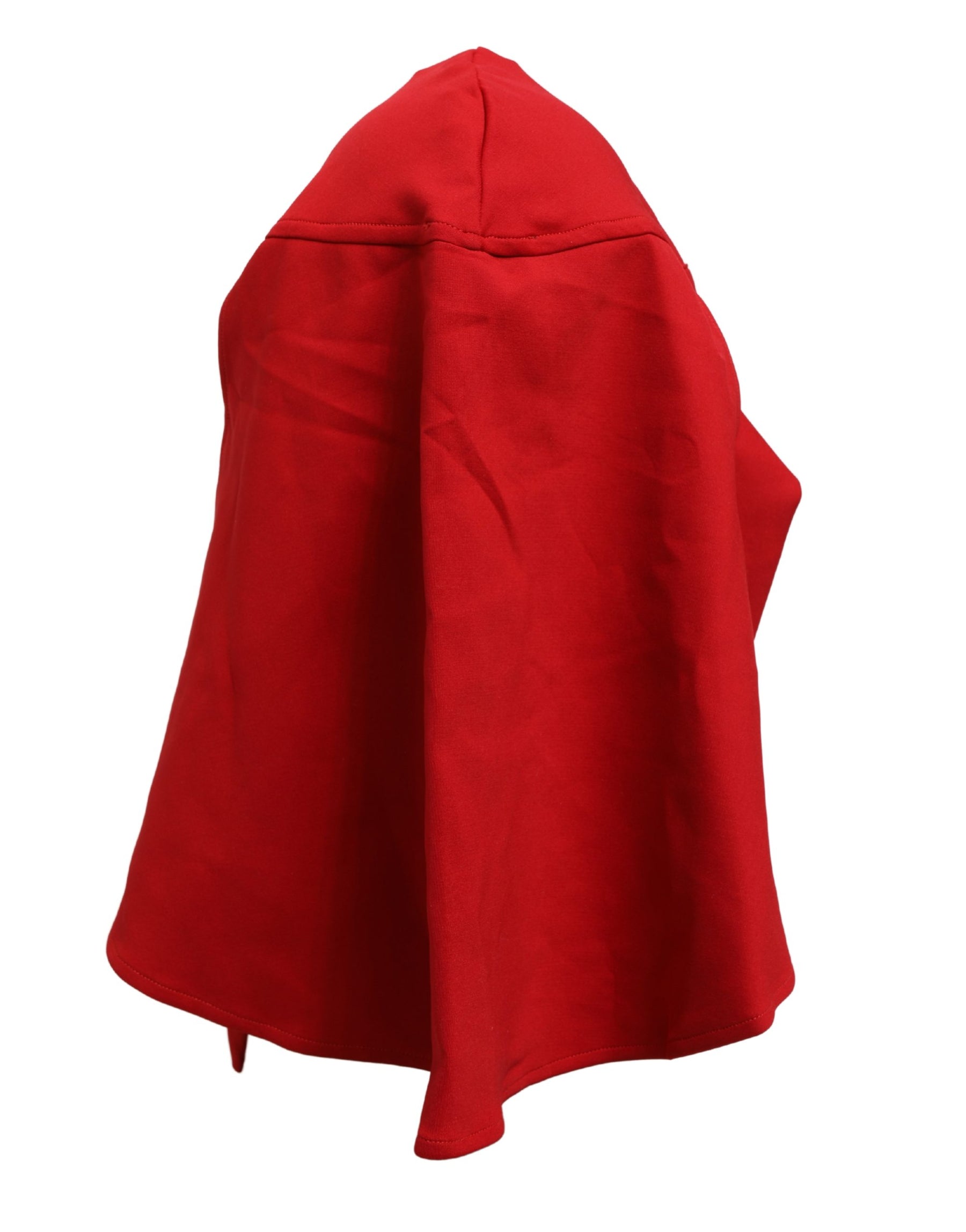 Dolce & Gabbana Women Red Polyester Whole Head Wrap Capello Hat | Regal Royce