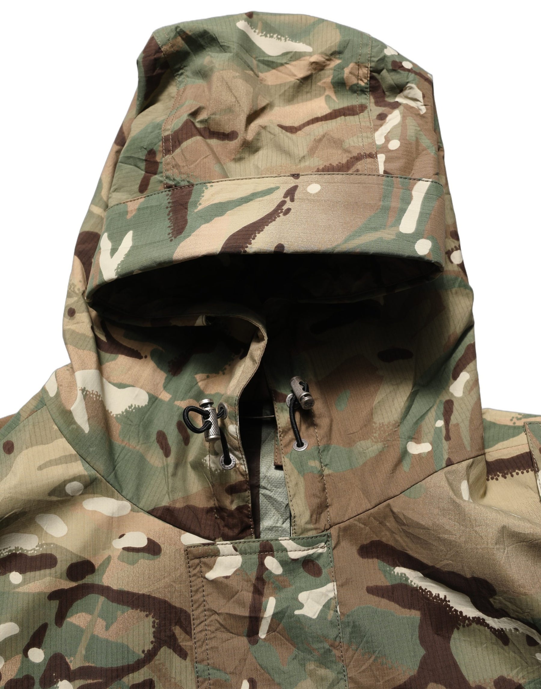 Dolce & Gabbana Multicolor Camouflage Hooded Coat Jacket | Regal Royce