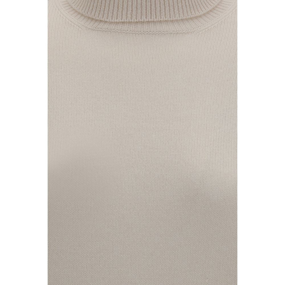 Brunello Cucinelli Beige Cashmere Sweater | Regal Royce