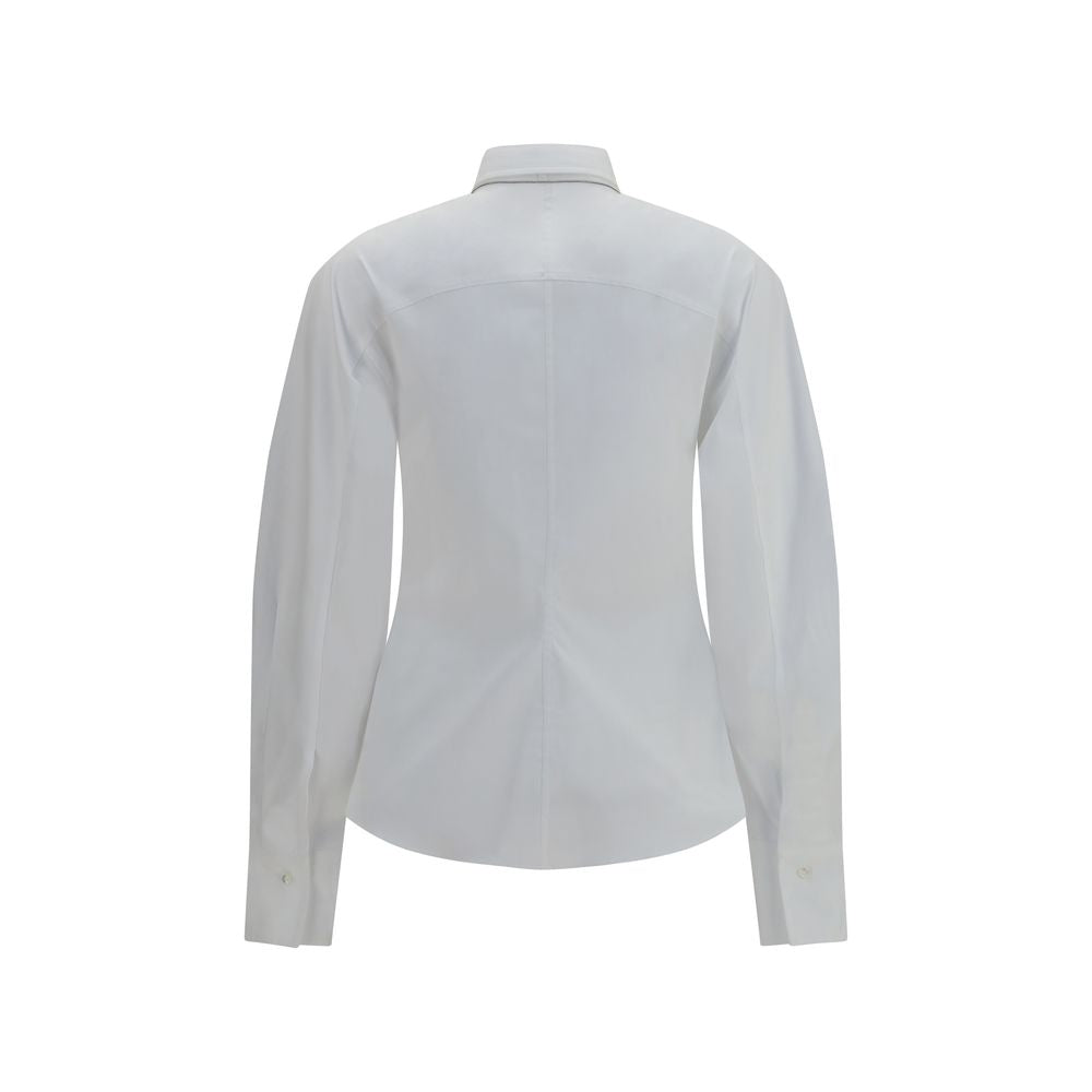 Brunello Cucinelli White Cotton Dress Shirt | Regal Royce