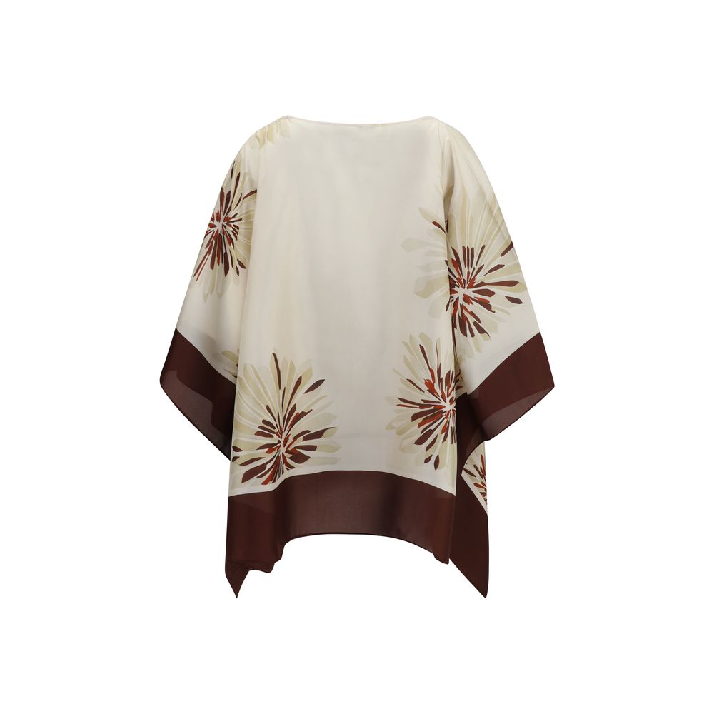 Brunello Cucinelli Multicolor Silk Blouse | Regal Royce