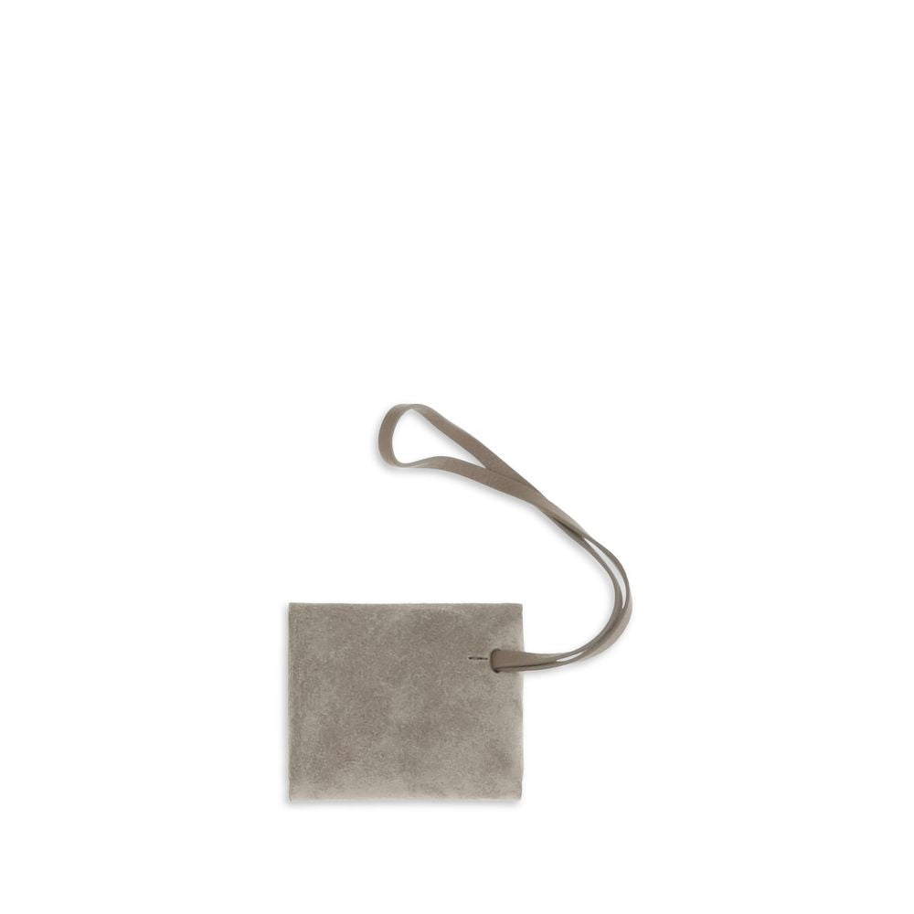 Brunello Cucinelli Gray Calf Leather Bos Taurus Keychain | Regal Royce