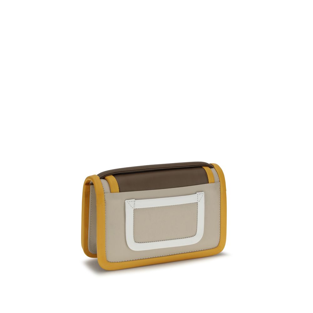 Pierre Hardy Orange Calf Leather Bos Taurus Shoulder Bag | Regal Royce